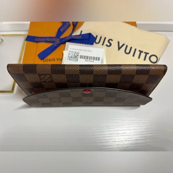 LOUIS VUITTON ♥️ Emilie Wallet In Damier Ebene Canvas - Picture 10 of 14